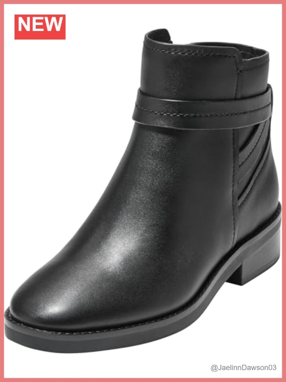 Women's Ankle Booties Leather Pull-On Comfort Cushioned